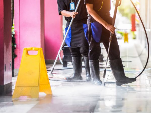Commercial Power Washing in Ramona