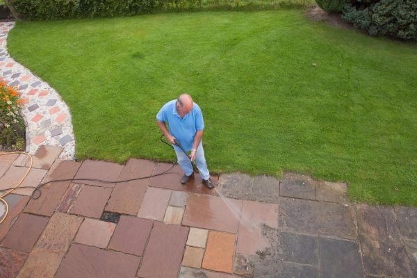 Cost of Pavers Pressure Washing in Ramona