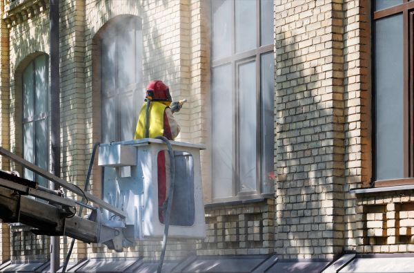 Brick Facade Cleaning in Ramona
