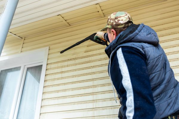 Cost of Vinyl Siding Pressure Cleaning in Ramona