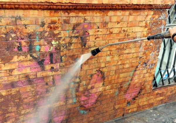 Cost of Brick Graffiti Cleaning in Ramona