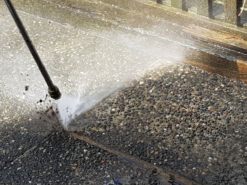 Asphalt Powerwashing
